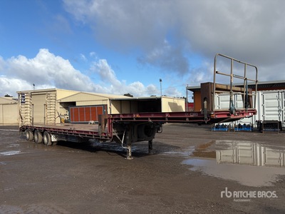 2012 Strasburg Bros Tri/A 13.2 m Extendable Single Drop Plataforma Rebajada