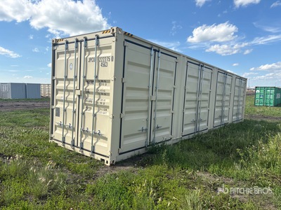 2026 40 ft High Cube Multi-Door Storage Container