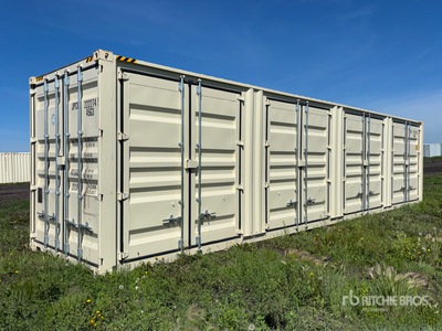 2026 40 ft High Cube Multi-Door Storage Container