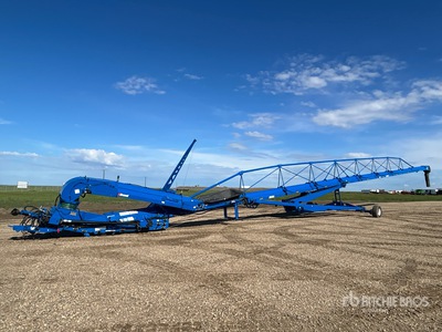 Brandt 20125A 20 in x 125 ft Swing Grain Conveyor