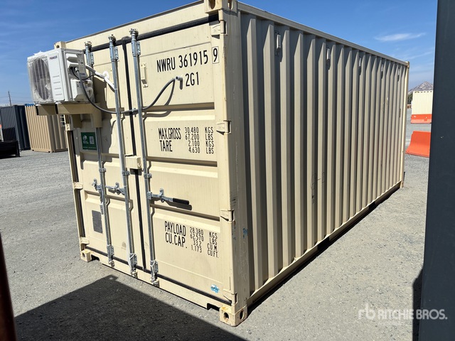 2025 20 ft Standard Mobile Office Storage Container (Unused)