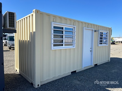 2025 20 ft Standard Mobile Office Storage Container (Unused)