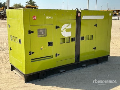 Cummins 250 kVA Skid-Mounted Generator Set (Unused)