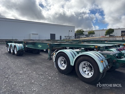 2010 Ophee Tri/A Container aanhangwagen
