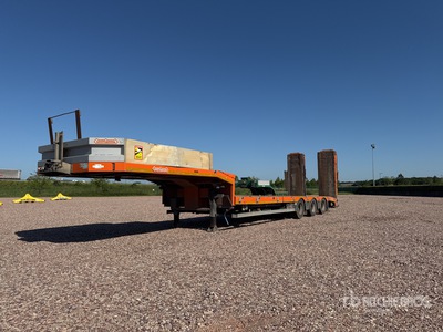 2018 Nooteboom OSDS.48.03 Tri/A Semi Remorque Porte Engins Góndola