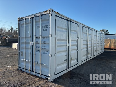 2026 40 ft Multi-Door Storage Container