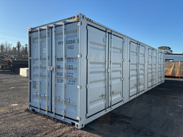 2026 40 ft Multi-Door Storage Container