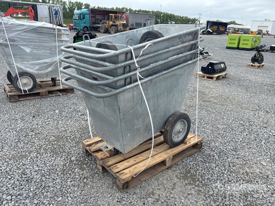 Vepe 400L Trash Cart Attrezzatura per rifiuti e riciclo