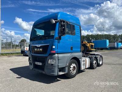 2014 MAN TGX24 440 T/A Sleeper Truck Tractor (Inoperable)