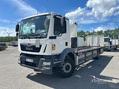 2018 MAN TGM T/A Sleeper Truck Tractor (Inoperable)