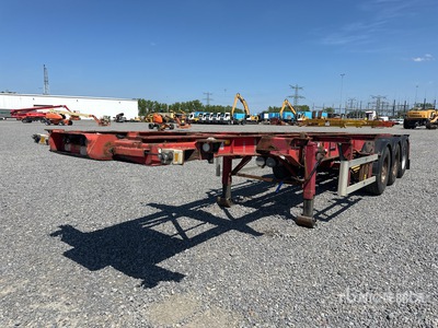 2001 Dennison Trailer Tri/A Container aanhangwagen