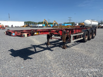 2001 Dennison Tri/A Container aanhangwagen