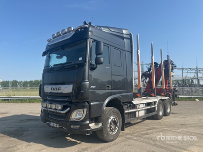 2018 DAF XF 530 6x4 Log Forwarder