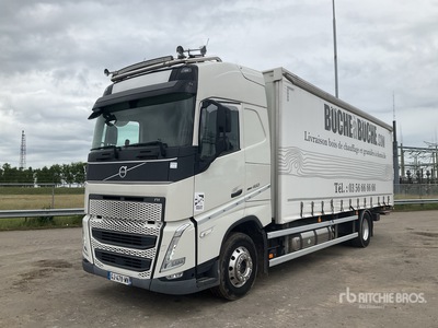 2022 Volvo FH460 LNG 4x2 カーテンサイドトラック