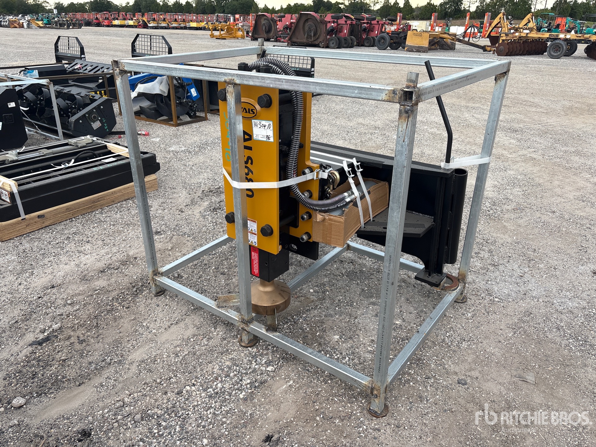 2026 LYALS ALS680 Skid Steer Post Driver (Unused)