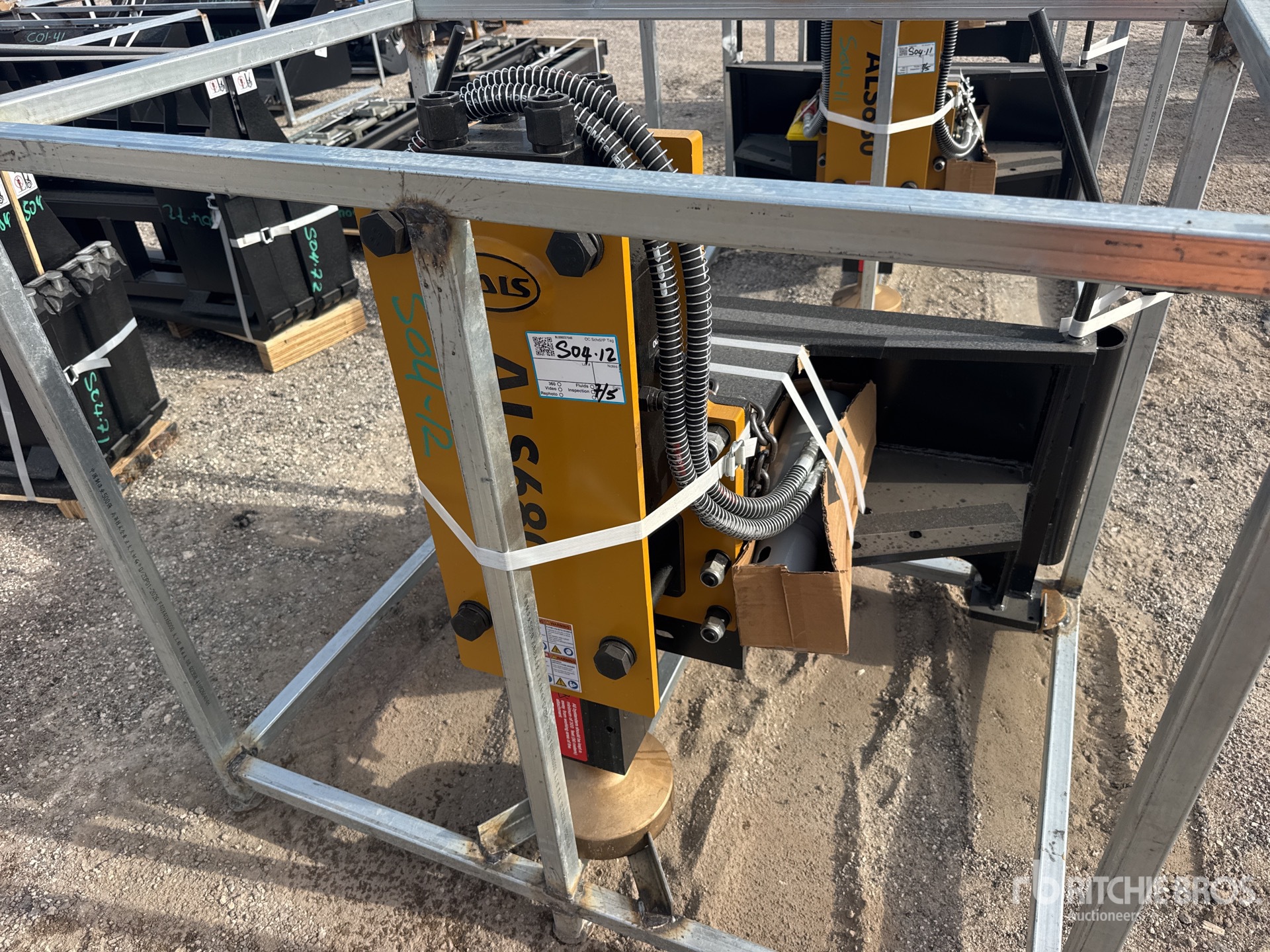 2026 LYALS ALS680 46 in Skid Steer Post Driver (Unused)