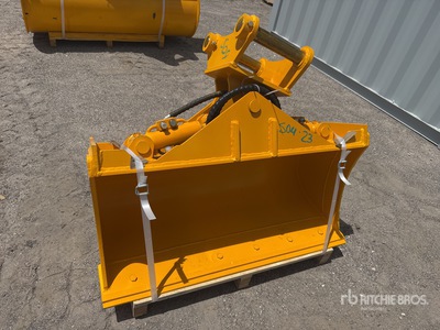 2026 LYALS ALSEAB08 48 in Cleanup angle bucket Godet d'excavatrice - Fits Cat 308 (Unused)
