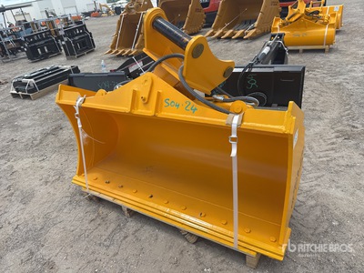 2026 LYALS ALSEAB320 71 in Cleanup angle bucket Godet d'excavatrice - Fits Cat 320 (Unused)