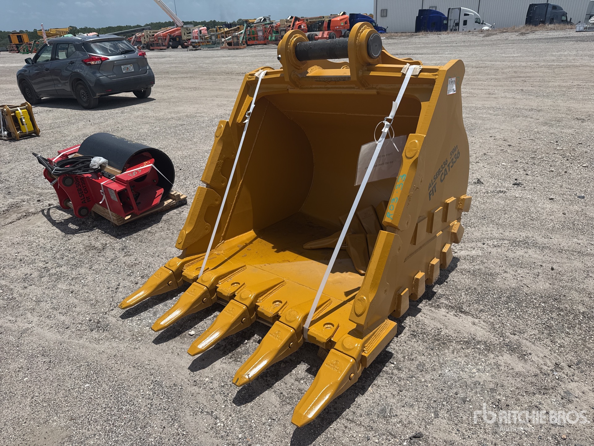 2026 LYALS ALSEB336 59 in Digging Excavator Bucket - Fits Cat 336 (Unused)