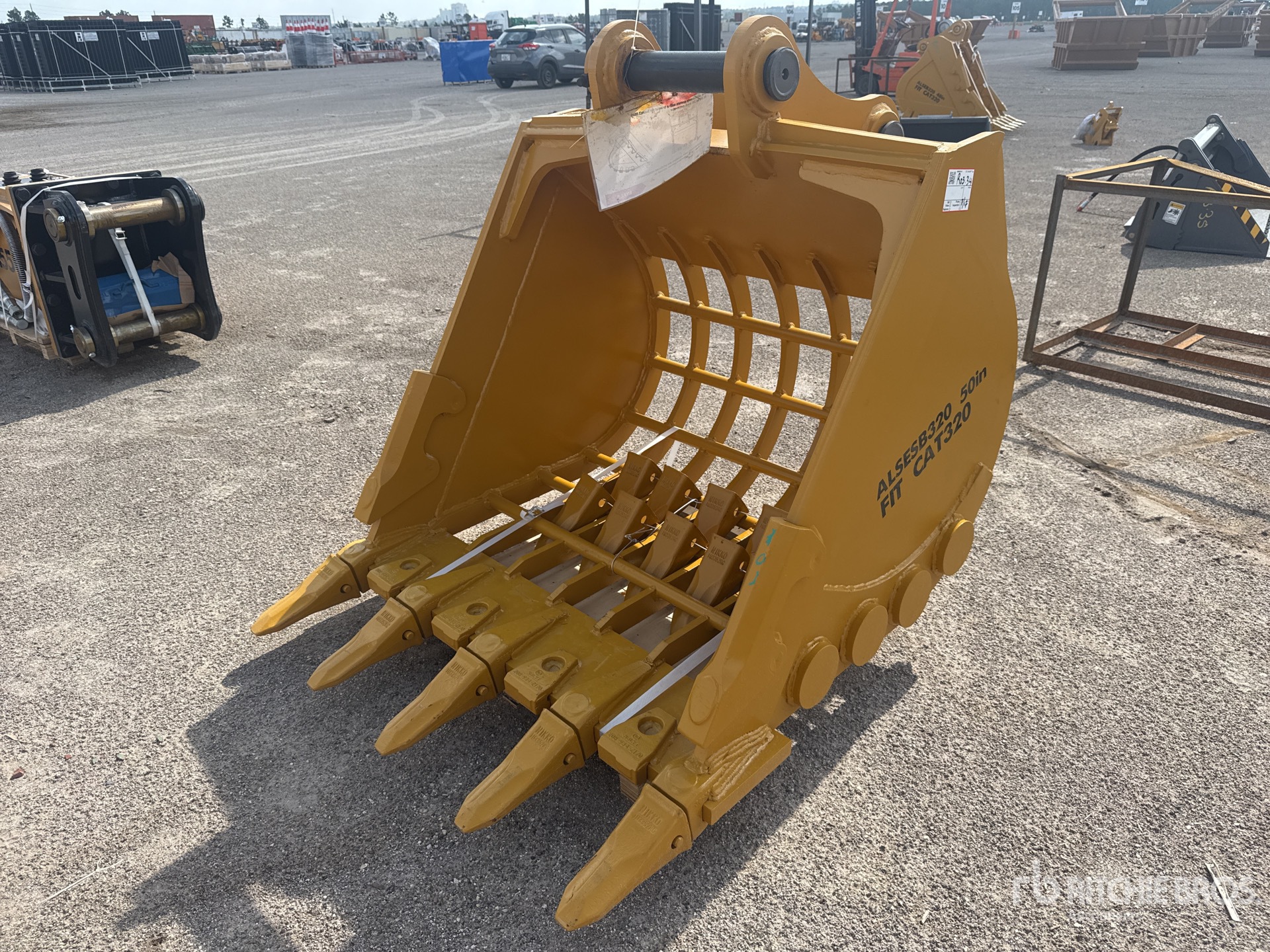 2026 LYALS ALSESB320 50 in Skeleton Excavator Bucket - Fits Cat 320 (Unused)