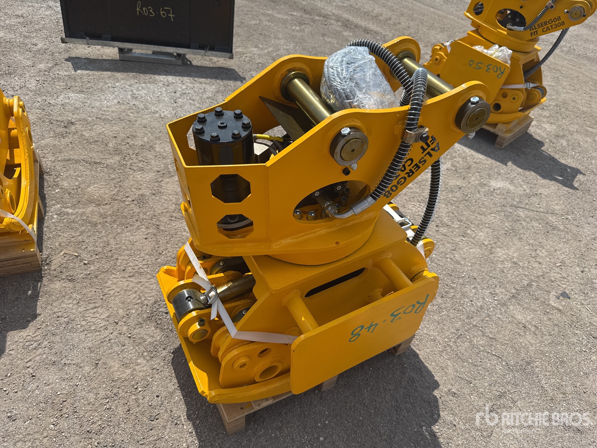2026 LYALS ALSERG60 20 in Excavator Grapple - Fits Cat 308 (Unused)