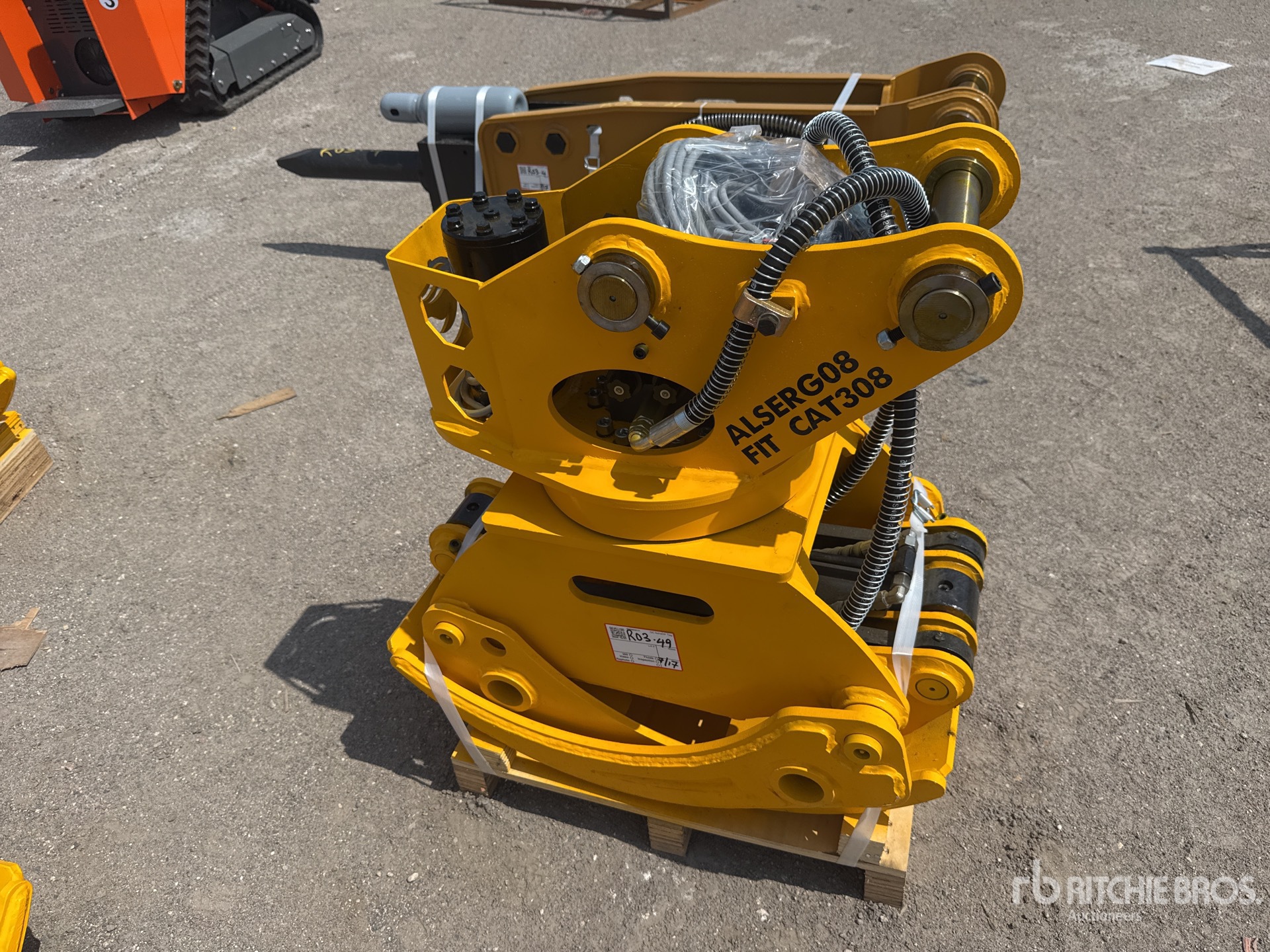 2026 LYALS ALSERG60 20 in Excavator Grapple - Fits Cat 308 (Unused)