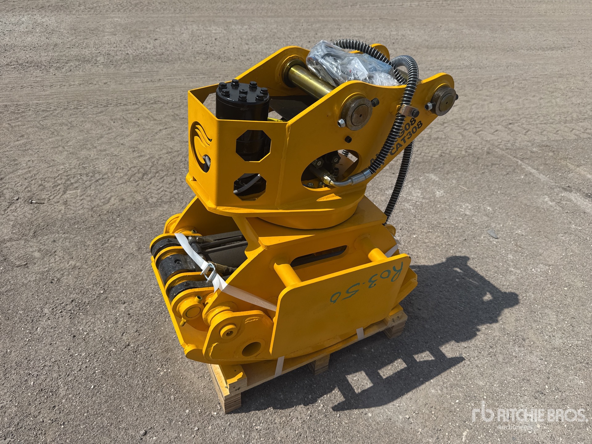 2026 LYALS ALSERG60 20 in Rotating Excavator Grapple - Fits Cat 308 (Unused)