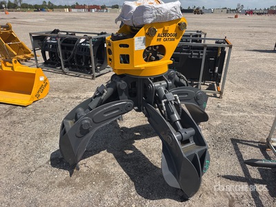 2026 LYALS ALSEOG08 19 in orange grapple Excavator Grapple - Fits Cat 308 (Unused)