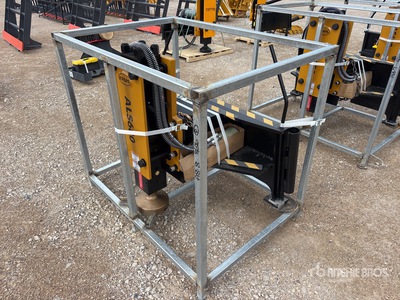 2026 LYALS ALS680 Skid Steer Post Driver (Unused)