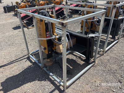 2026 LYALS ALS680 Skid Steer Post Driver (Unused)