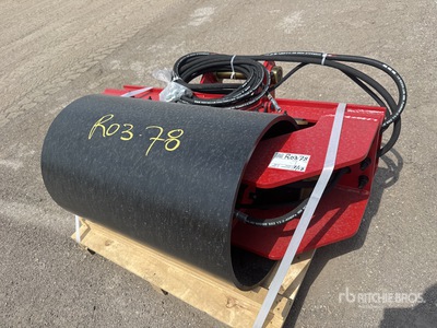 2026 LYALS ALSEDR 50 in Excavator Vibratory Roller Attacco per escavatore - Fits Cat 308 (Unused)
