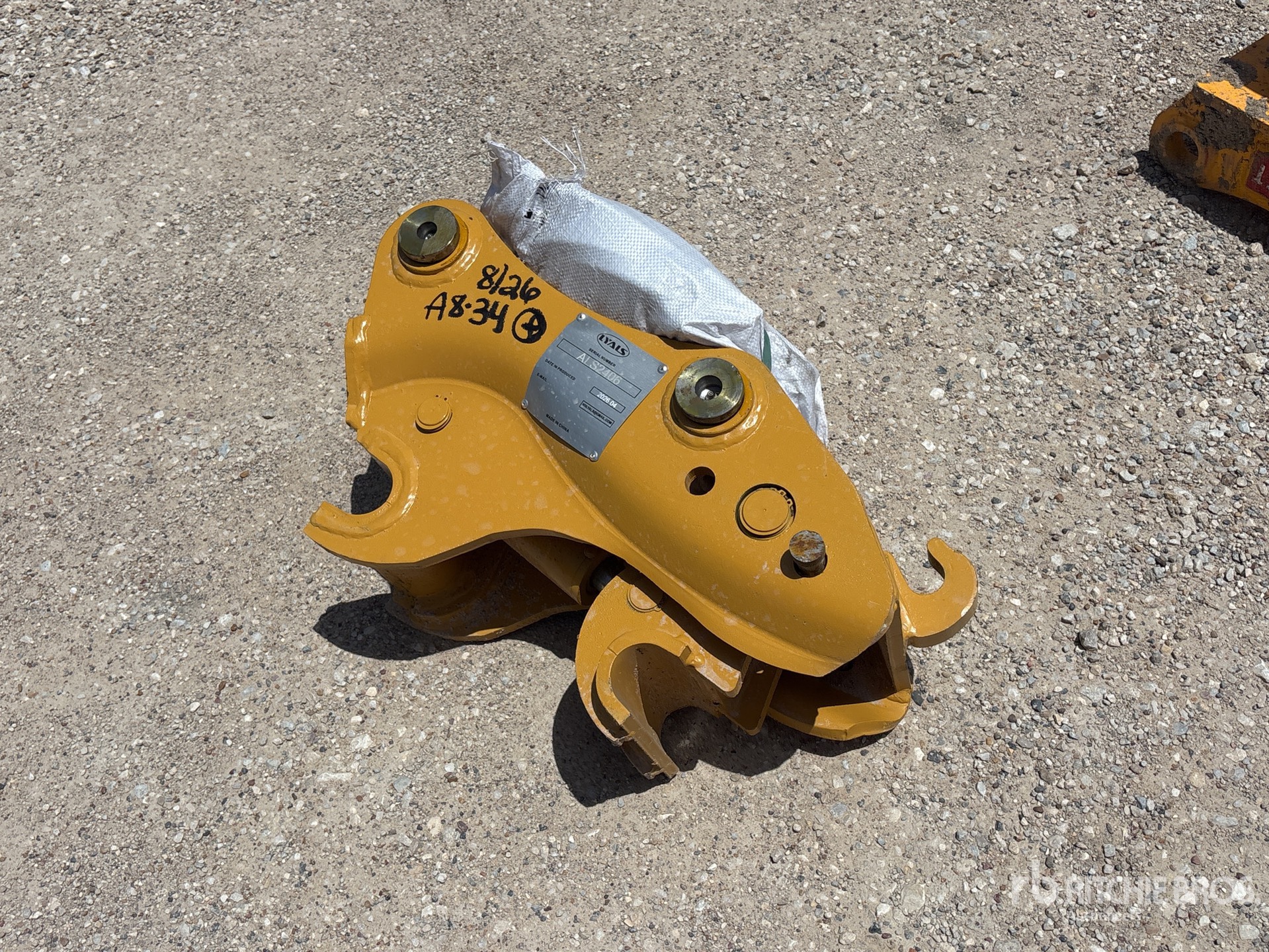 2026 LYALS ALSQC50 Hydraulic Excavator Coupler (Unused)