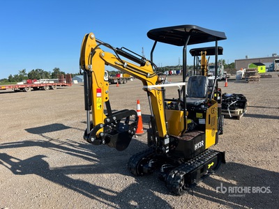 2026 CFG H13R Mini Excavator (Unused)