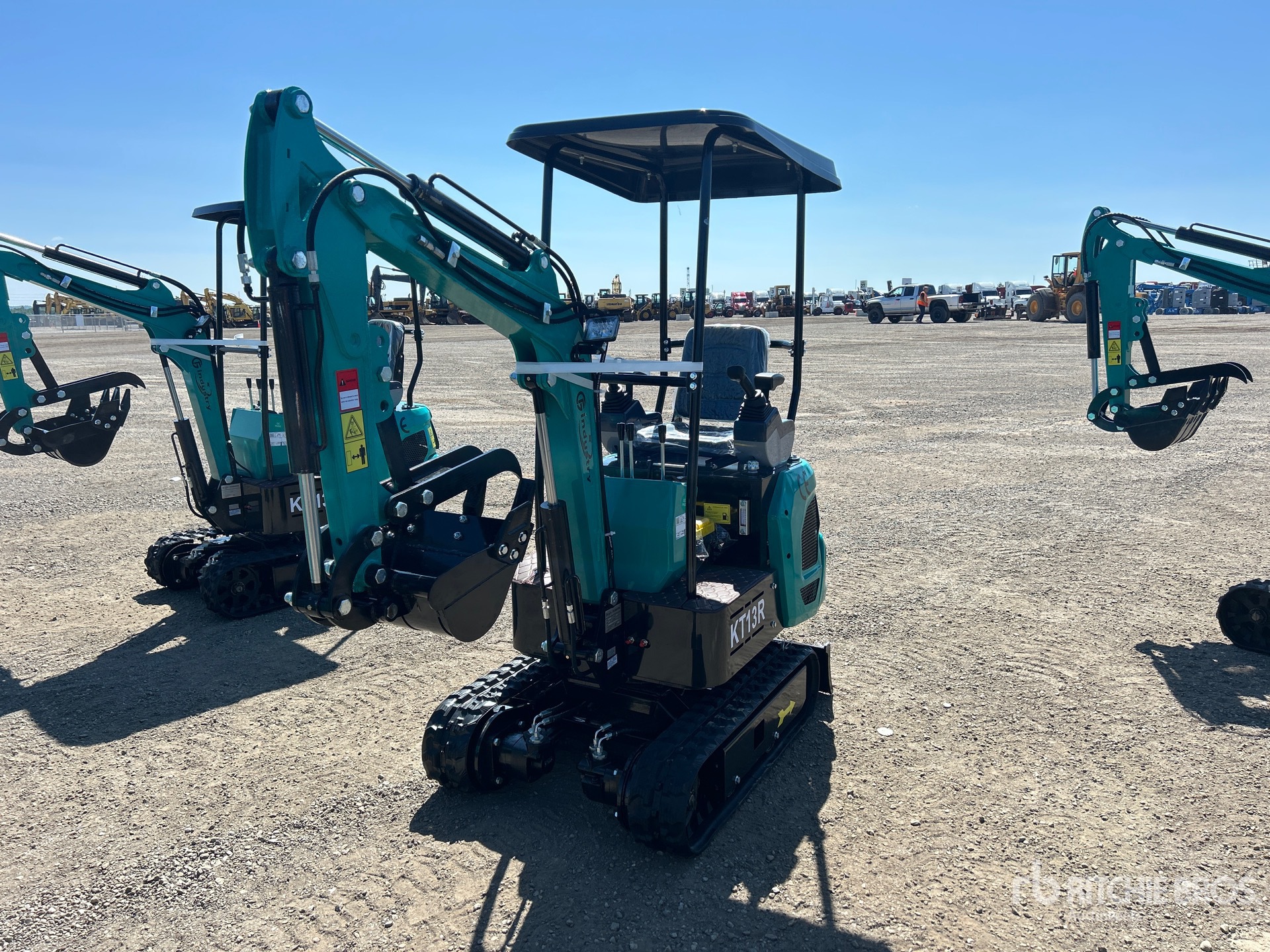 2026 CFG KT13R Mini Excavator (Unused)