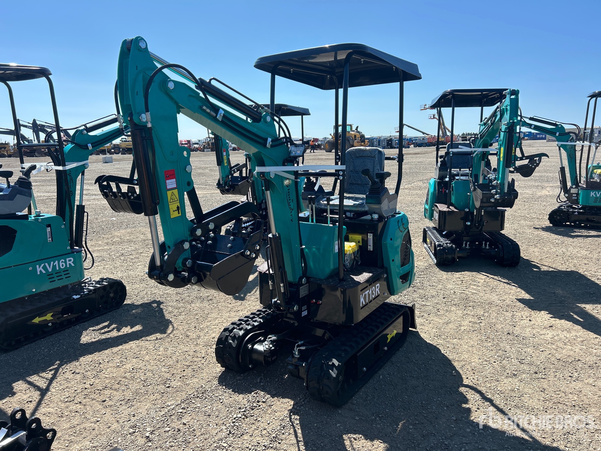 2026 CFG KT13R Mini Excavator (Unused)