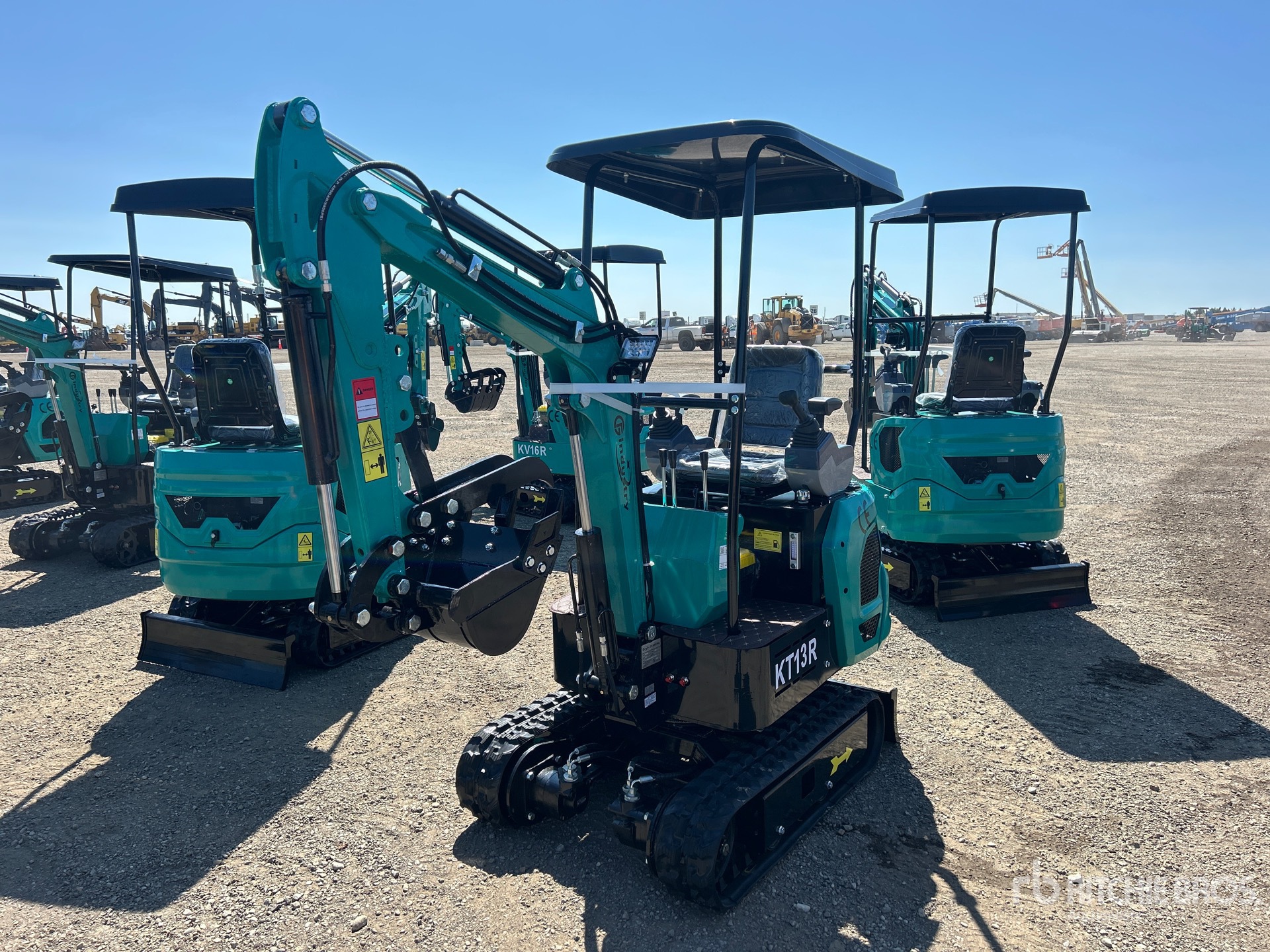 2026 CFG KT13R Mini Excavator (Unused)