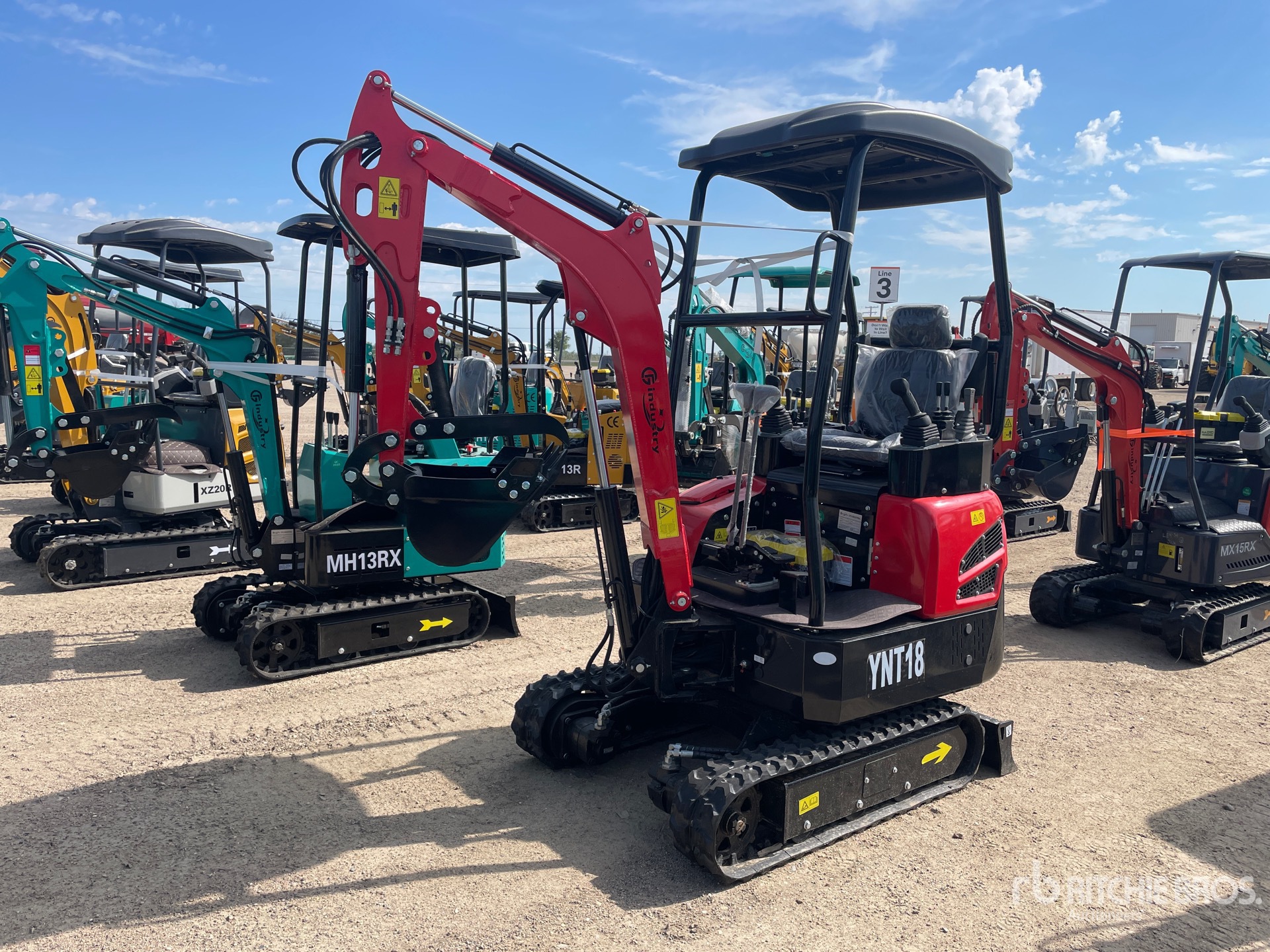 2026 CFG YNT18 Mini Excavator (Unused)