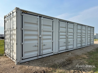 2026 40 ft High Cube Multi-Door Contenedor de almacenamiento
