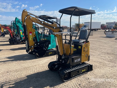 2026 CFG H13R Mini Excavator (Unused)