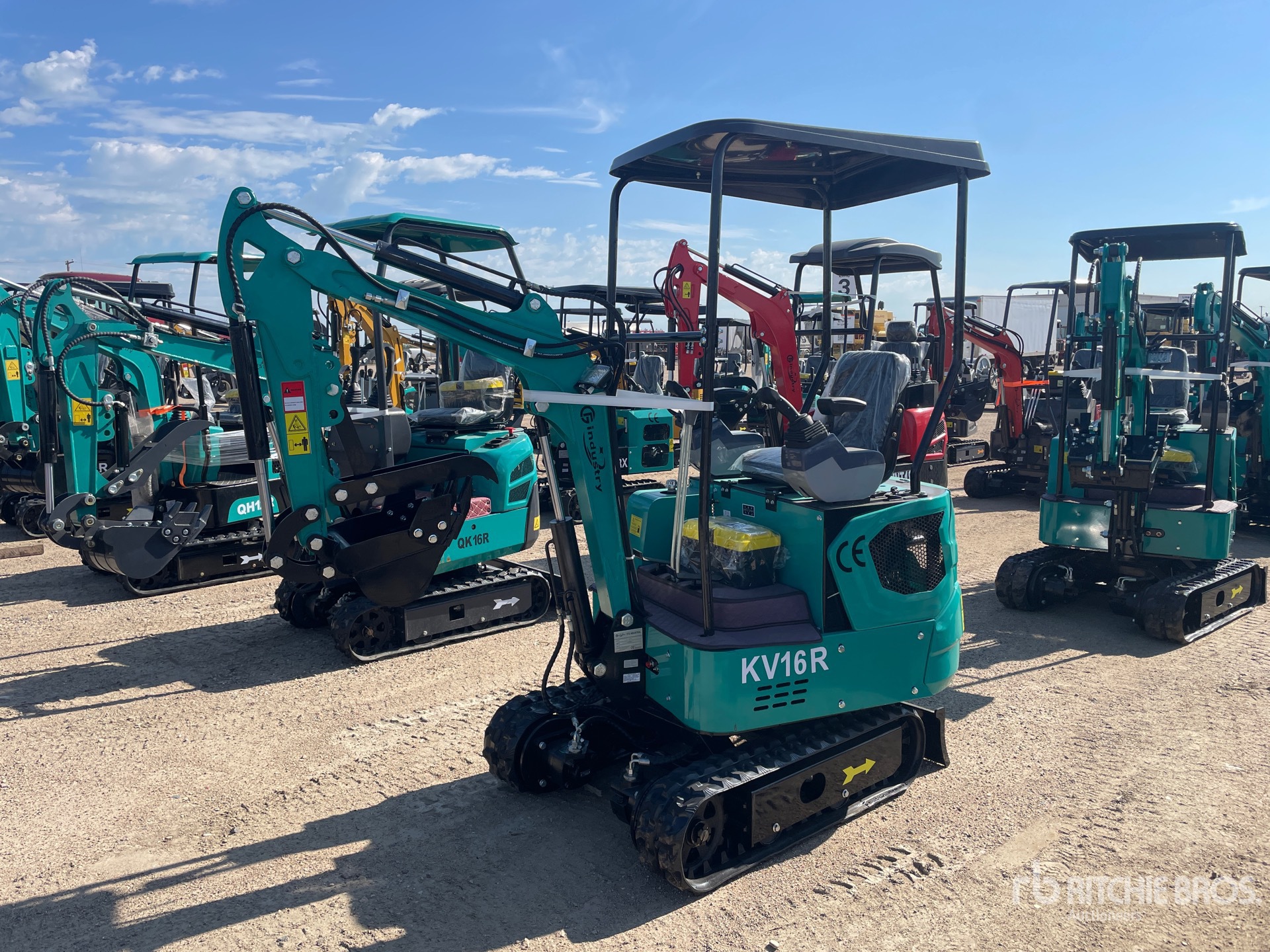 2026 CFG KV16R Mini Excavator (Unused)