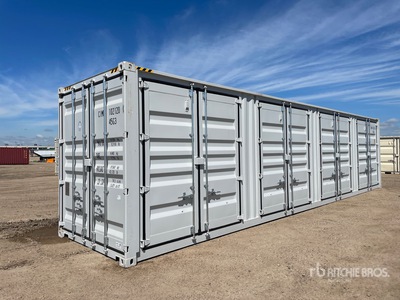 2026 40 ft High Cube Multi-Door Storage Container
