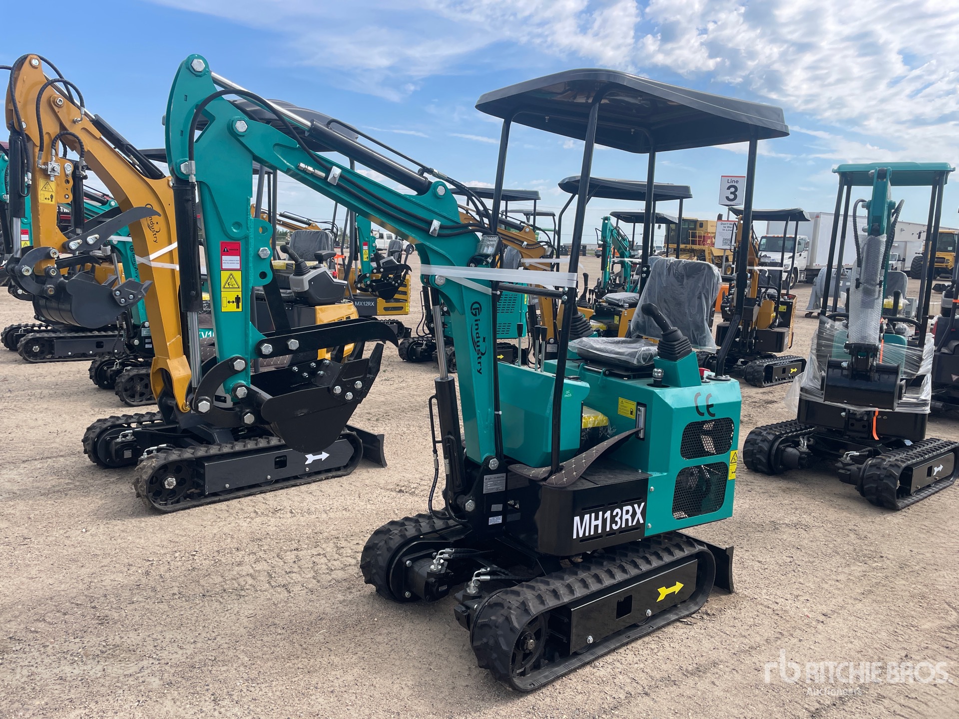 2026 CFG MH13RX Mini Excavator (Unused)