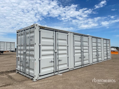 2026 40 ft High Cube Multi-Door Storage Container