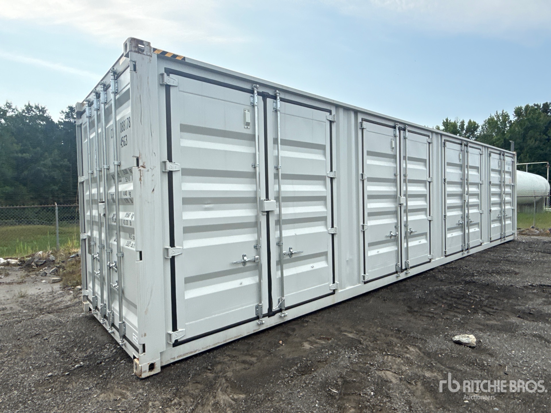 2025 40 ft High Cube Multi-Door Storage Container