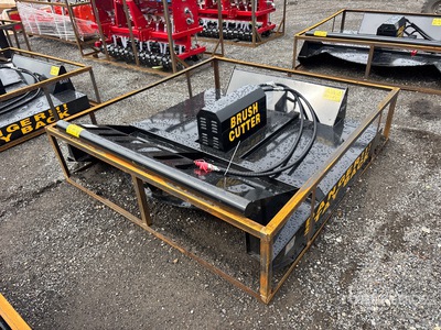 2026 Mower King SSRC 72 in スキッドステア ブラシ カッター (Unused)