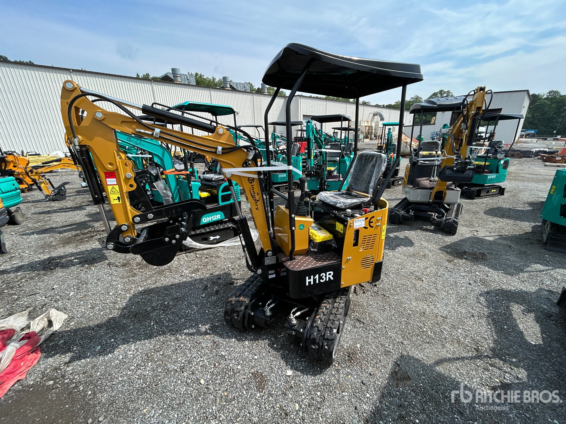 2026 CFG H13R Mini Excavator (Unused)