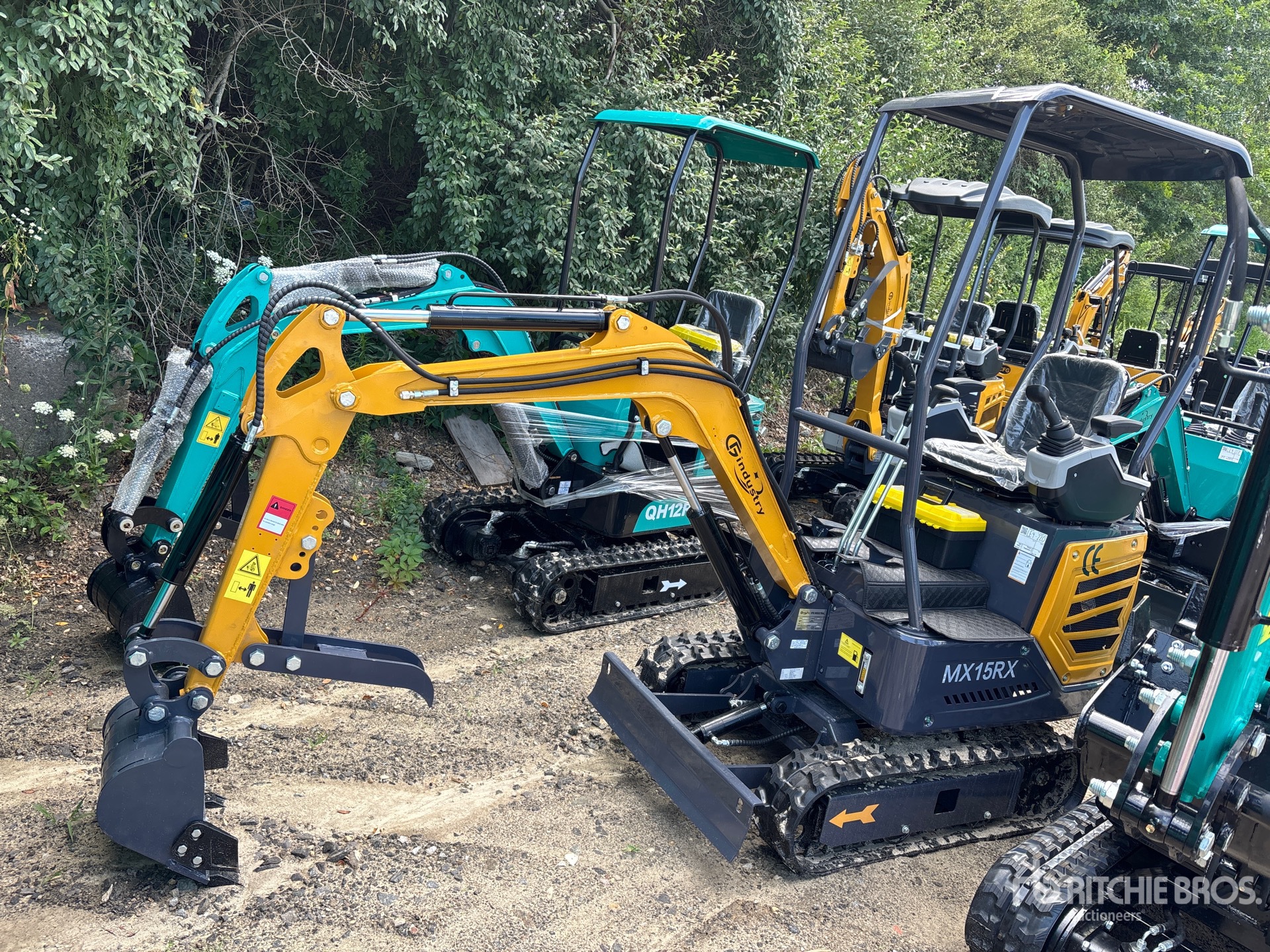 2026 CFG MX15RX Mini Excavator (Unused)