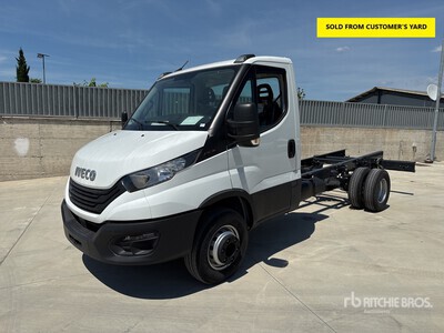 2023 Iveco Daily 70-150 4x2 Euro 4 Cab and Chassis (Unused)