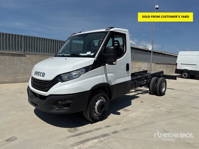 2023 Iveco Daily 70-150 4x2 Euro 4 Cab and Chassis (Unused)