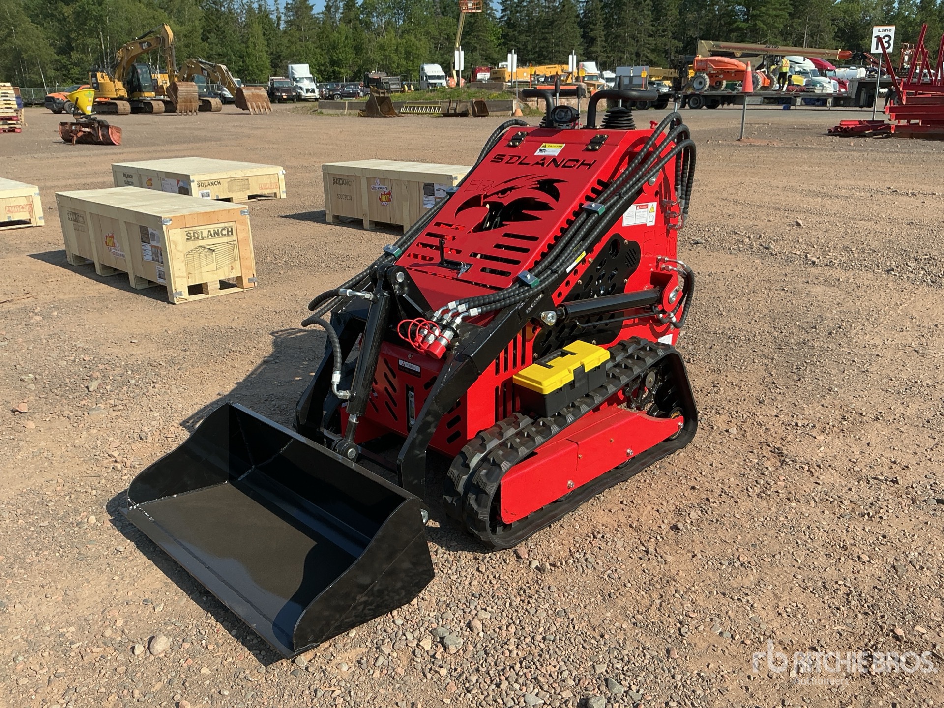 2026 SSL60-RED Mini Compact Track Loader (Unused)